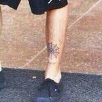 Spider Web Leg Tattoo October 11, 2013