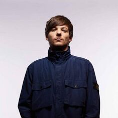 Louis Tomlinson Blue  Louis tomlinson, Louis, Louie