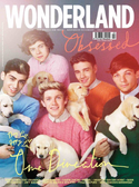 One Direction on the cover of the November/December 2012 issue of Wonderland