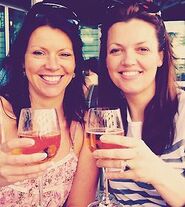 With Louis's mother, Johannah.