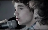 Liam in the "One Thing" Acoustic video
