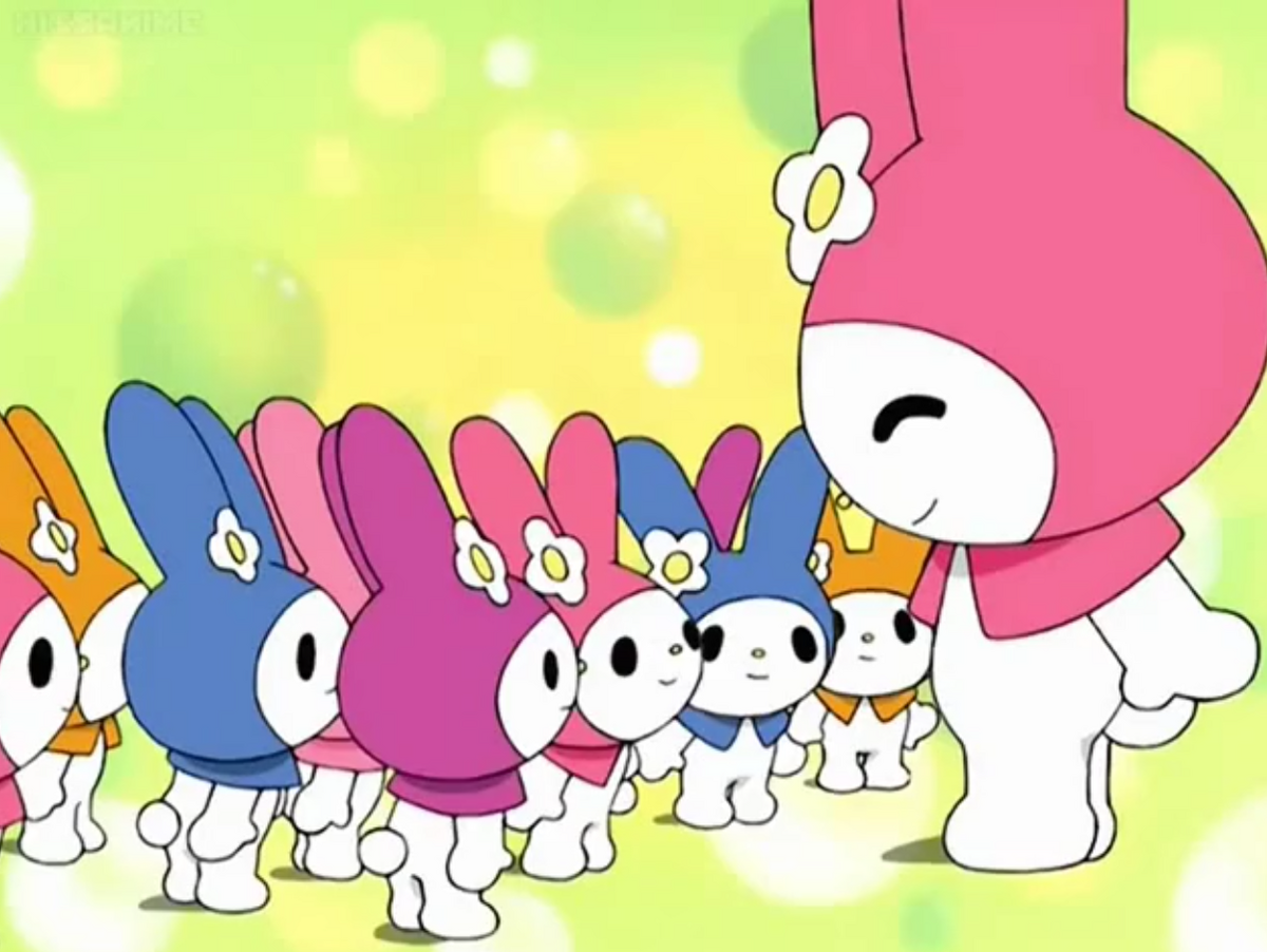 I watched two episodes of Onegai My Melody and I'm having lots of