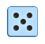 Blue Dice 5
