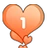 Heart Homemark Icon