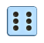 Blue Dice 6