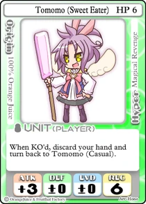 Tomomo (Casual & Sweet Eater) - 100% Orange Juice Wiki