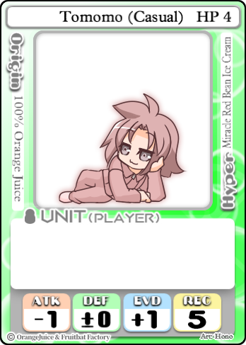 Tomomo (Casual & Sweet Eater) - 100% Orange Juice Wiki
