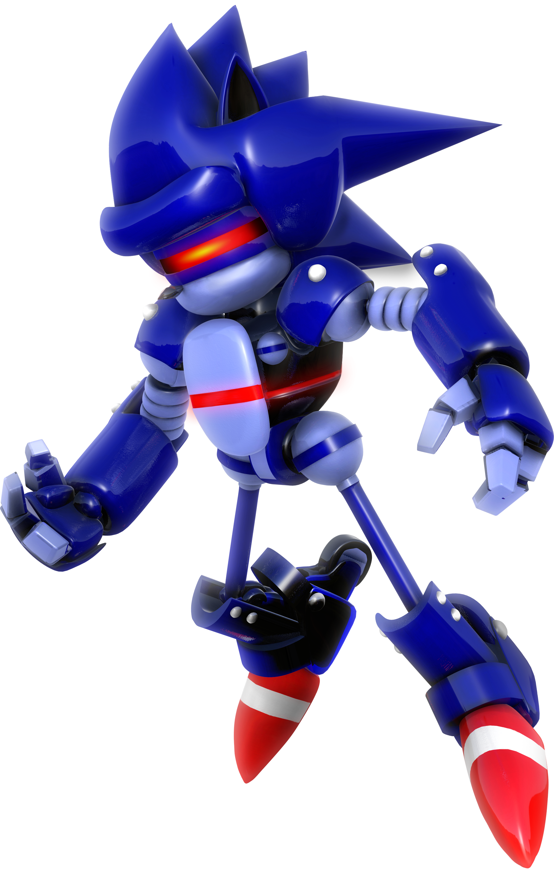 Super Mecha Sonic (Sonic 3 And Knuckles) by MechaSonicSuperFan on