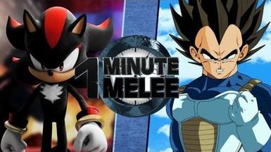 Shadow Vs Vegeta Sonic The Hedgehog Vs Dragon Ball Z One Minute Melee Wiki Fandom