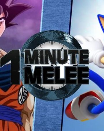 Goku Vs Sonic Dragon Ball Z Vs Sonic The Hedgehog One Minute Melee Wiki Fandom