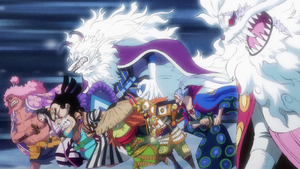 Beines carreguen contra Kaido