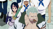 Smoker i Tashigi a Marineford