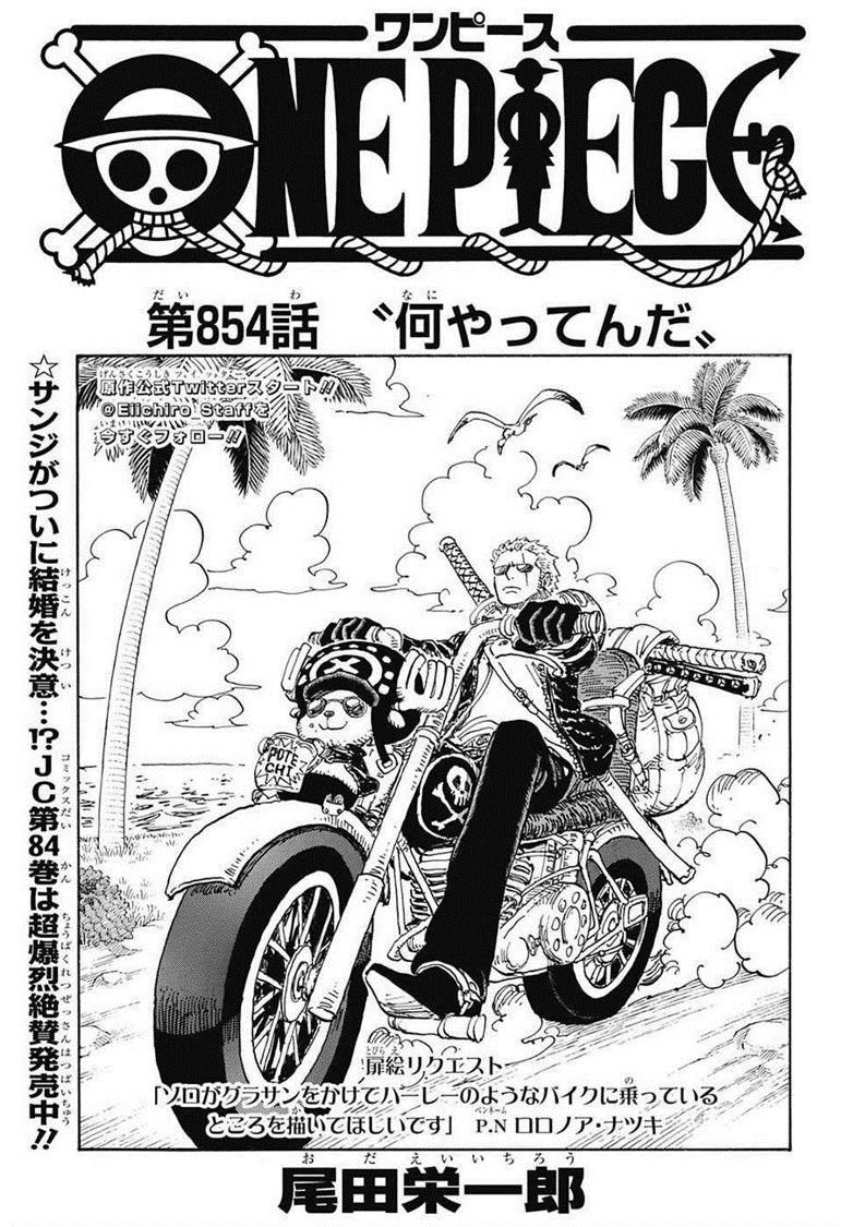 Capitol 854 One Piece Catala Wiki Fandom