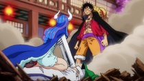 Ulti and Page One Stumble into Luffy