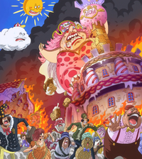 Big Mom es menja Ciutat Dolça