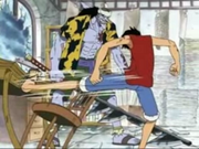 Ruffy vs Arlong