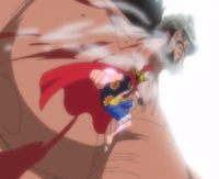 Luffy derrota en Hajrudin