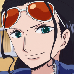 when does nico robin join the crew