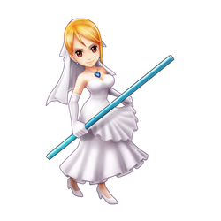 Nami's Wedding Dress #onepiece #clockworkisland