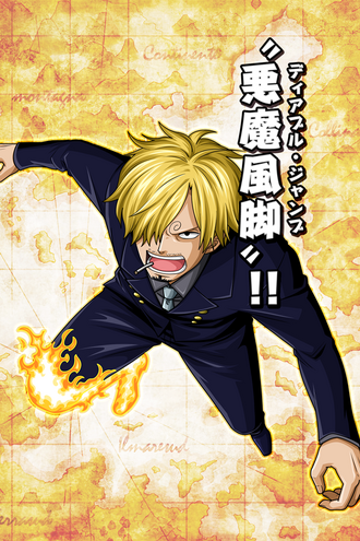 Sanji New World One Piece Thousand Storm Wiki Fandom