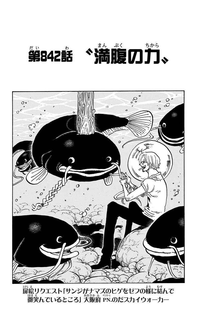 Chapitre 842 One Piece Encyclopedie Fandom