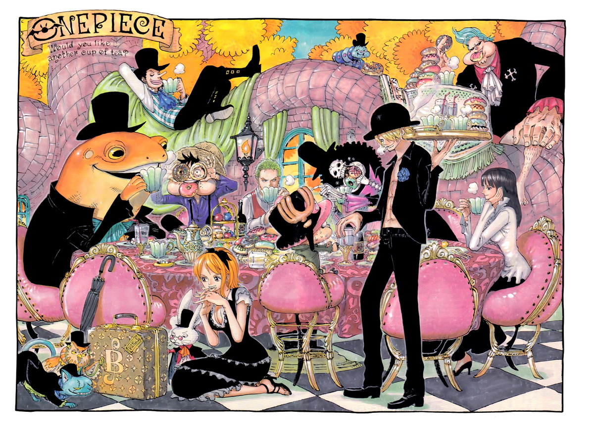 【WHO.A.U】Steve Kara One Piece (3color) Grecia | 📍 Underworld Coloring from One Piece Chapter 1151
