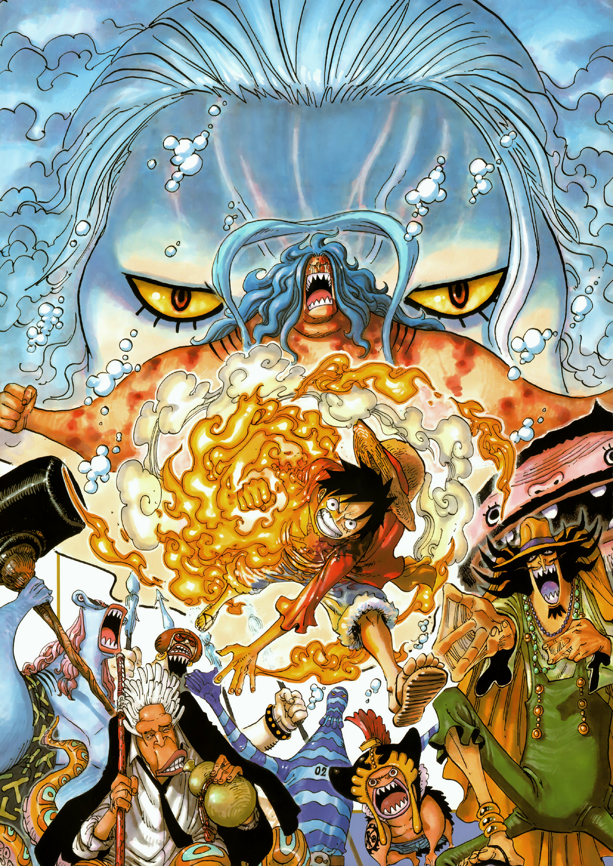 One Piece : Le Mecha Géant Du Château Karakuri Arc Île des Hommes-Poissons | One Piece Encyclopédie | Fandom