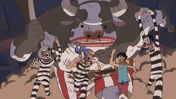 Arco de Impel Down/Enfrentamientos