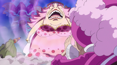 Streusen intenta hacer entrar en razón a Big Mom