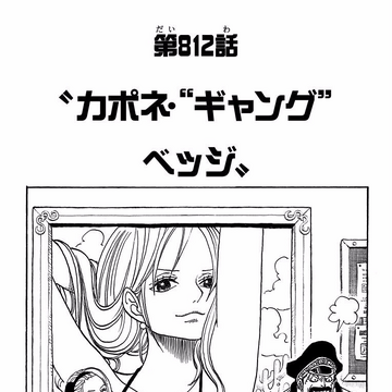 Chapter 812 One Piece Wiki Fandom