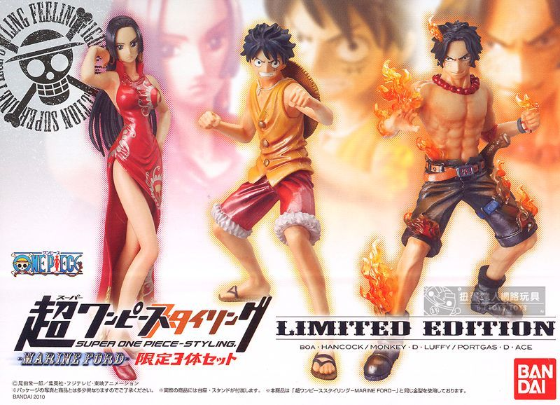 One piece limited edition figures sale
