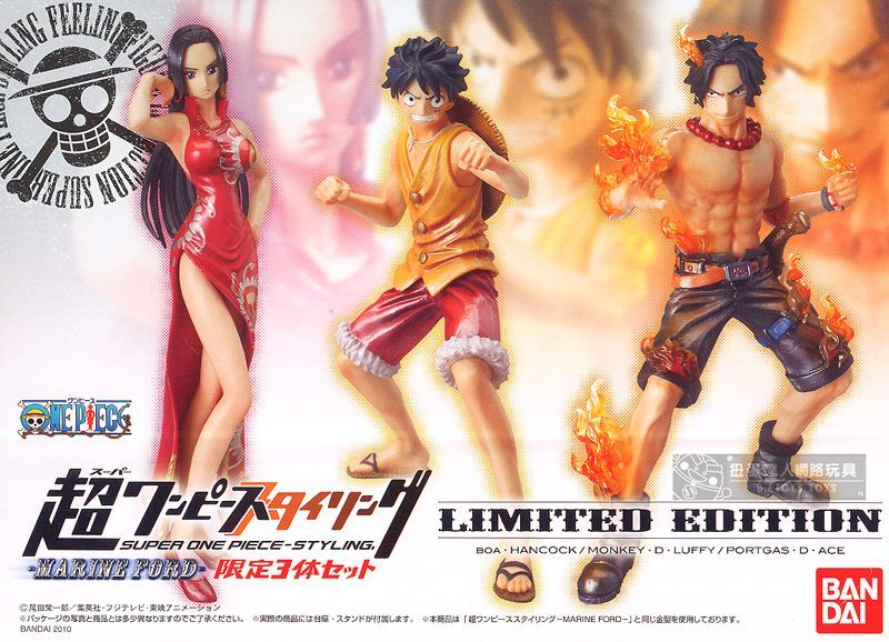 Bandai Super One Piece Styling Film Z Special Box Figure Battle Luffy  Chopper