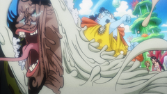 Jinbe Punches Caribou