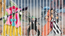 Zoro and Samurai Push Birdcage