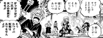 Brook and Sanji laugh at Momo