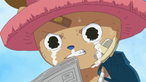 Chopper's Reaction to Luffy's News