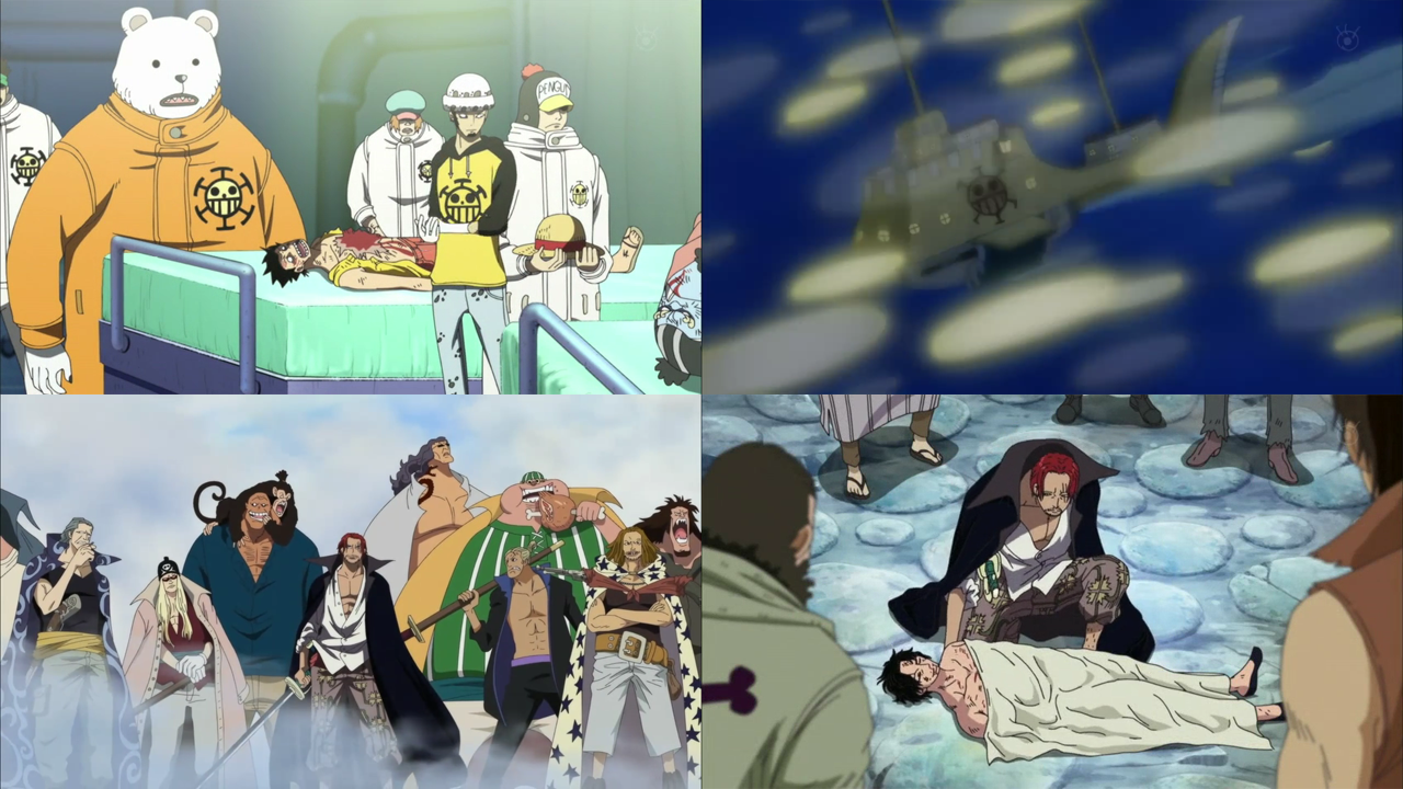 Shanks acaba com a guerra