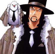 Lucci and Hattori's Coats in the Manga