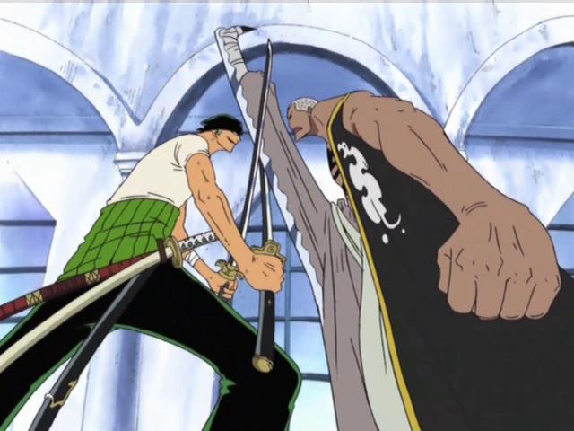 Roronoa Zoro Gegen Daz Bones Onepiecepedia Fandom