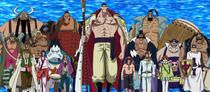 Whitebeard Pirate Division Commanders