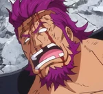Luffy derrota a Cidre.