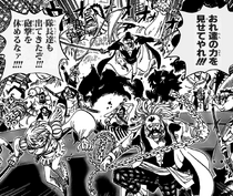 Whitebeard Commanders Charge Forward