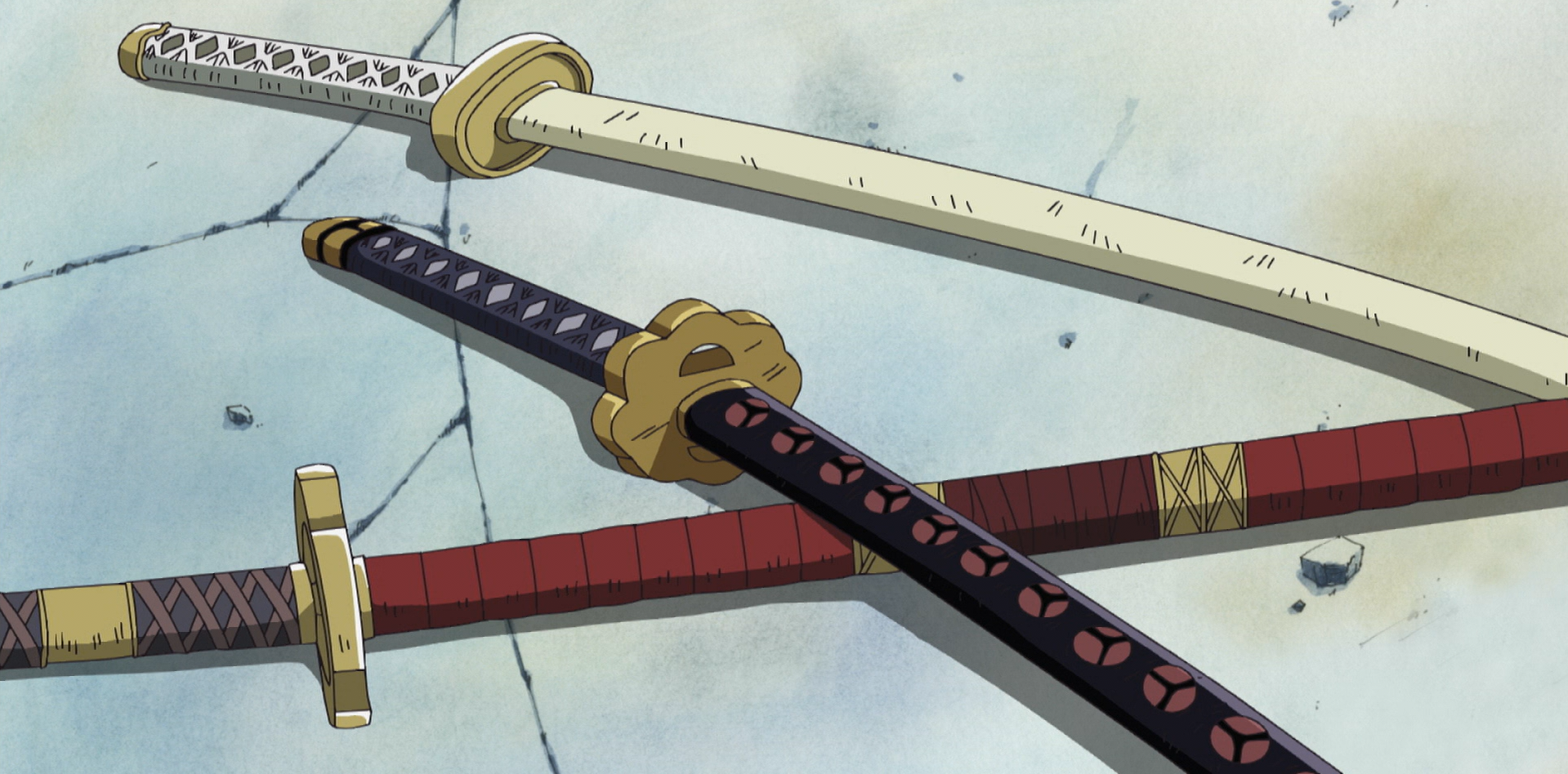 If Mihawk owns 1 of 12 legendary swords, where are the 11 other