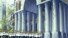 Кид использует свою силу магнетизма, чтобы сформировать гигантскую руку из металла.