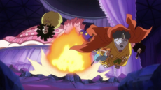 Jinbe y Nami logran rescatar a Brook