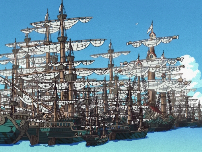 LEGO ONE PIECE Grand Ship Collection - Garp's warship
