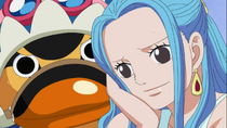 Vivi and Carue Read Abot Luffy