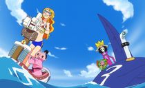 Brook, Nami, Chopper and Momonosuke Transformed