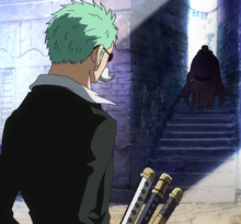 Issho Approaches Zoro