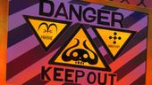 Punk Hazard Keep Out Sign